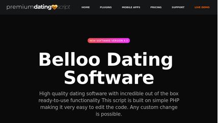 Premium Dating Script