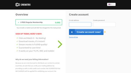 Register.cinematrix.net