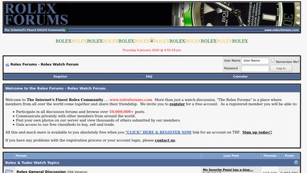 Rolex Forums