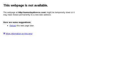 Samedaydivorce.com