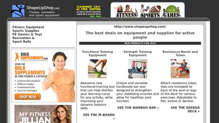 Shape Up Shop