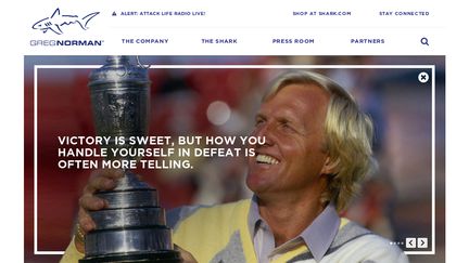 Shark.com - Official Site of Greg Norman