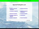 Spanish To English