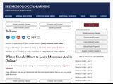 Speak Moroccan Arabic