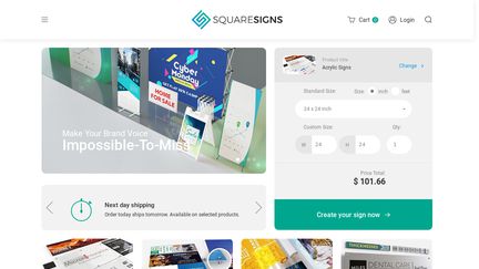 Square Signs