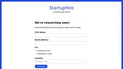 StartUpHire