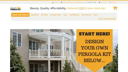 Sunset Pergola Kits