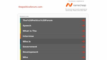 Thepoliticsforum