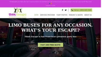 ThinkEscape.com Party Bus
