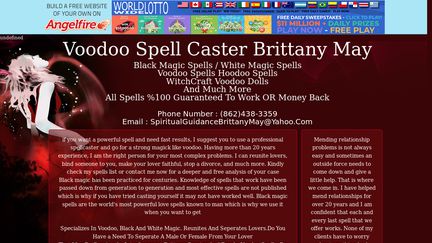 Voodoo Spell Caster Brittany May