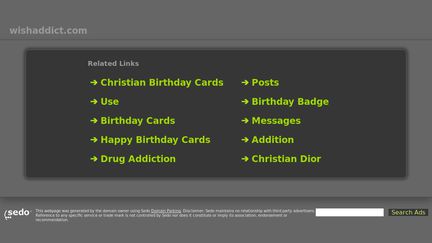 Wish Addict